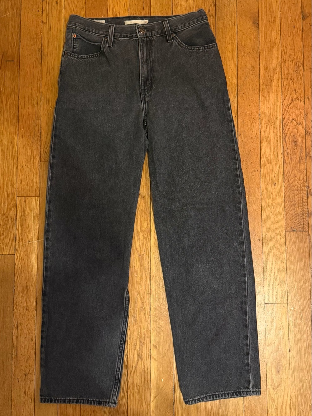 Levi's Baggy Dad Black Boyfriend Jeans
